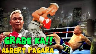 🥊GRABE KA ALBERT PAGARA  2ND ROUND 8 ROUND BAGSAK PAGARA VS MAZUR  HIGHLIGHTS [upl. by Boru184]