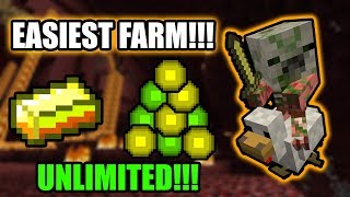 EASIEST XPGOLD FARM in Minecraft Tested on 114 amp 115  Nether Life EP14 [upl. by Irual]