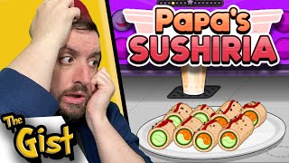 What is this Game Lets get the GIST of Papas Sushiria To Go [upl. by Christian]