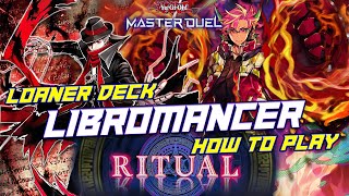 Master Duel  Loaner deck LIBROMANCER prepare for event Ritual Festival  How to play [upl. by Bartie585]