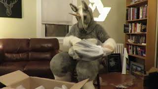 Yippy Skippy Fursuits Gemsbok Unboxing [upl. by Neirda567]