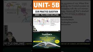 CSIR Practice Question  Unit 5  Topic B Gametogenesis fertilization and early development [upl. by Duntson]