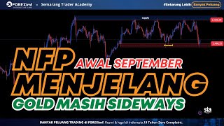 Weekly Analytsis GOLD awal September menjelang NFP foreximf [upl. by Isolt]