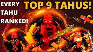 TOP 9 TAHU BIONICLE SETS RANKING EVERY TAHU [upl. by Orelee]