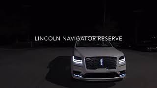 2019 Lincoln Navigator Reserve  Exterior Lighting [upl. by Fonville]