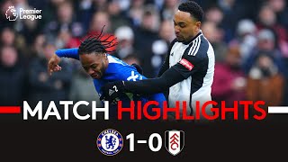 HIGHLIGHTS  Chelsea 10 Fulham  Frustrating Defeat In SW6 Derby [upl. by Aeriela]