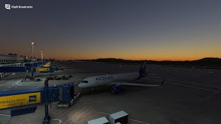 FS2020 Play  Flight From LGAVVenizelos Athens to LGKFKefalonia Airport FBW A320 [upl. by Marasco]