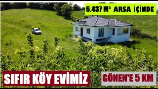 MÜSTAKİL BAHÇELİ KÖY EVİ 6437 M ²  BEYAZ KÖŞK  SATIŞTAN KALKTI [upl. by Lonnard]