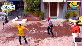 Sodhi Splashes Water On Bhide  Taarak Mehta Ka Ooltah Chashmah  Bhide Tution [upl. by Uase]