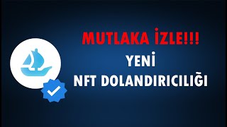 Yeni NFT dolandırıcılığı Cüzdanlarınız soyulmasın [upl. by Kabab571]