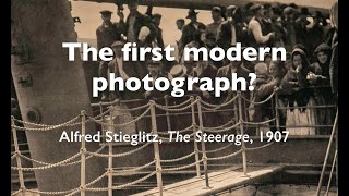 The first modern photograph Alfred Stieglitz The Steerage [upl. by Toney491]