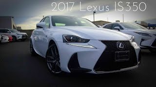 2017 Lexus IS350 FSport 35 L V6 Review [upl. by Sudbury]