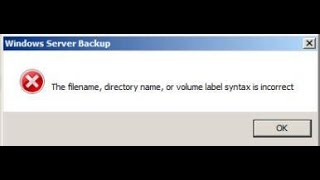 الحل النهائي مشكلة the filename directory name or volume label syntax is incorrect [upl. by Rednirah]