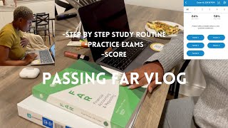 CPA EXAM 1  PASSING FAR ON THE 1ST TRY STUDYING EXPERIENCE [upl. by Nalahs]