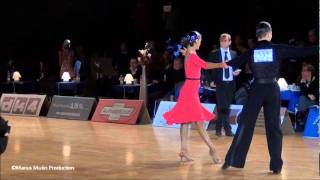 34th Copenhagen Open  Adult Combi latin  Final Rumba [upl. by Naashar]