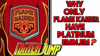 Why Only Flame Kaiser Have Platinum Emblem  In Hindi  BY POKEGX [upl. by Etessil122]