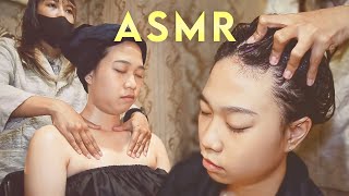 ASMR Creambath  Indonesia Has the Most Complete Hair Spa Treatment in the World [upl. by Heidt413]