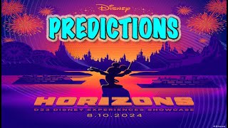 D23 2024 Disney Horizons Parks And Experiences Showcase Predictions [upl. by Fancie309]