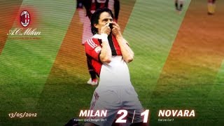 MilanNovara Highlights 21 [upl. by Ardet]