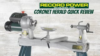 Record Power Herald Lathe  Quick Review [upl. by Jeffers]