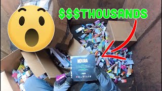 Dumpster Diving  DUMPSTER FULL OF VAPES and MORE [upl. by Pomeroy]