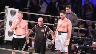 Shane Mumford wins inaugural fight with TKO in third round 6718 [upl. by Ecidnarb]