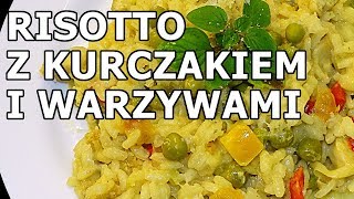 Risotto z kurczakiem curry i warzywami [upl. by Kenweigh]