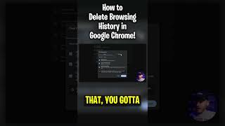 How to delete your browsing History in Google Chrome tech guide chrome [upl. by Lekim]