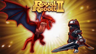 Royal Revolt 2  Tutorial Dracomancer and FireDragon  raids [upl. by Oer556]