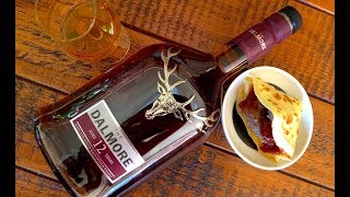 Dalmore 12 Whisky Tasting amp Food Pairing Review 180 [upl. by Croft582]