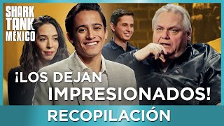 ¡Los 5 emprendedores más impresionantes hasta ahora  Shark Tank México [upl. by Keslie]