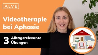 Videotherapie Aphasie Übungen [upl. by Stalker]