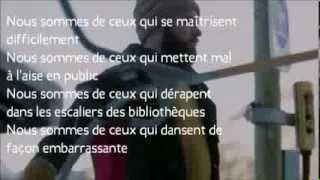 Fauve ≠ De ceux clip et paroles [upl. by Rohclem]