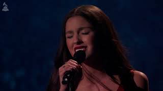 Watch OLIVIA RODRIGO Perform quotVAMPIRE” live at the 2024 GRAMMYs [upl. by Zebulen965]