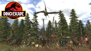 Dinosaur Escape  By Mattel Action  Inspired by Lukiethewesly13 [upl. by Trixy]