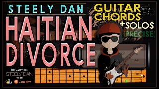 HAITIAN DIVORCE  Playing STEELY DANGUITAR CHORDSLYRICS TUTORIALS unique [upl. by Waly]