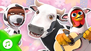 La Vaca Lola ¡NUEVA VERSIÓN 🐮 Canciones Infantiles 👨🏻‍🌾 LA GRANJA DE ZENÓN [upl. by Thadeus982]