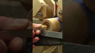 Turning a few SCRAPS into a Fancy ROLLING PIN woodworkingproject woodturning [upl. by Creight]