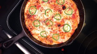 Cast Iron Pan Pizza [upl. by Kola]