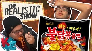 Realistic Show SPICEY RAMEN NOODLE CHALLENGE [upl. by Ishmael399]