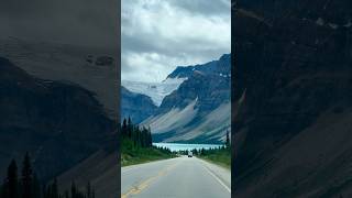 Icefields Parkway Scenic Drive  Mistaya Canyon  Peyto Lake  Bow Lake 🏞️ icefieldsparkway banff [upl. by Tabbie]