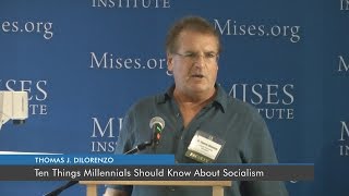 Ten Things Millennials Should Know About Socialism  Thomas J DiLorenzo [upl. by Nibaj363]