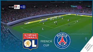 LYON vs PSG  Final French Cup 2324 • Simulation amp Prediction [upl. by Eiramac883]