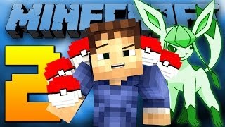 GREEN GLACEON DESTRUCTION Minecraft Pixelmon PIXELMON ISLAND ADVENTURE 2 [upl. by Rosol]