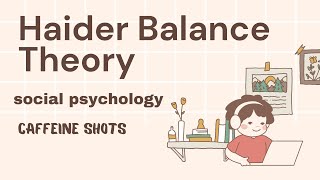 Haider Balance Theory I Social Psychology I POX Model [upl. by Wernda]