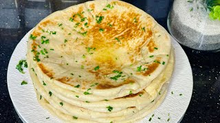 HOME MADE NAAN RECIPE NAAN BREADNAAN [upl. by Elehcir]