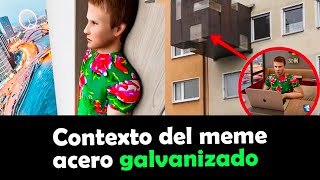 Contexto del Meme Acero Cuadrado Galvanizado Galvanized Steel [upl. by Essile506]