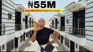 Most Affordable Terracr Duplex in Ajah lekki Lagos Nigeria [upl. by Eelsnia]