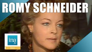 1982  Romy Schneider la dernière interview  Archive INA [upl. by Pohsib]