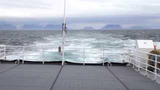 Touring Lofoten The MoskenesBodø ferry [upl. by Nuyh]